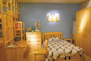 原木材质的儿童家具也流行起来。