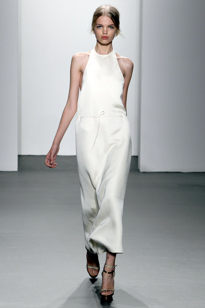 2011纽约时装周 Calvin Klein Collection 2011春季流行发