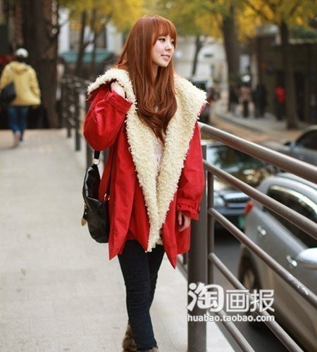 最惬意的韩国街范冬装