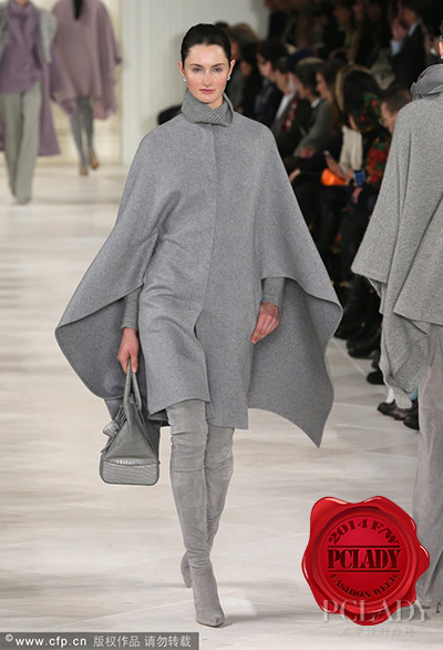 2014纽约时装周一日一LOOK 温暖与优雅的舒适造型_技巧攻略