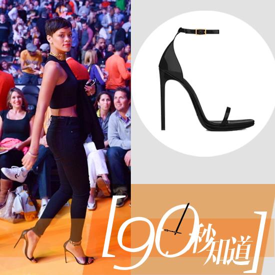 90秒知道:蕾哈娜最爱 Saint Laurent Paris“天后鞋”